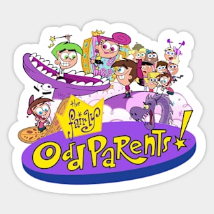 odd parents Sticker